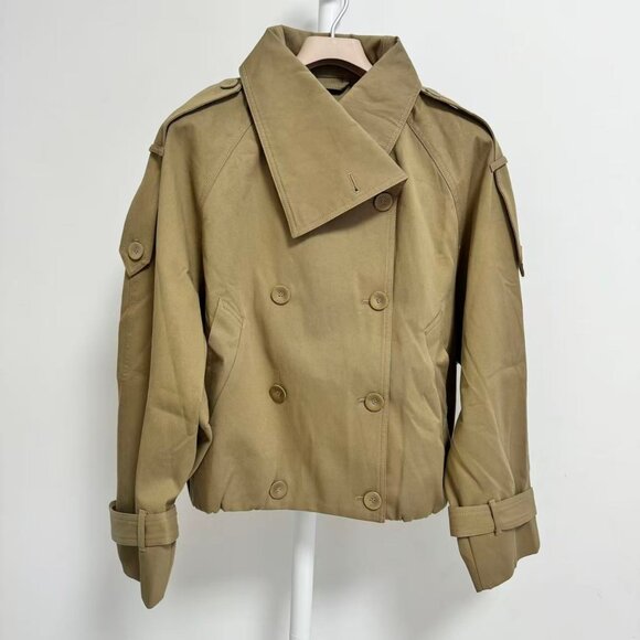 NWOT ！Acne Studios Oriso double-breasted twill jacket - Picture 3 of 13